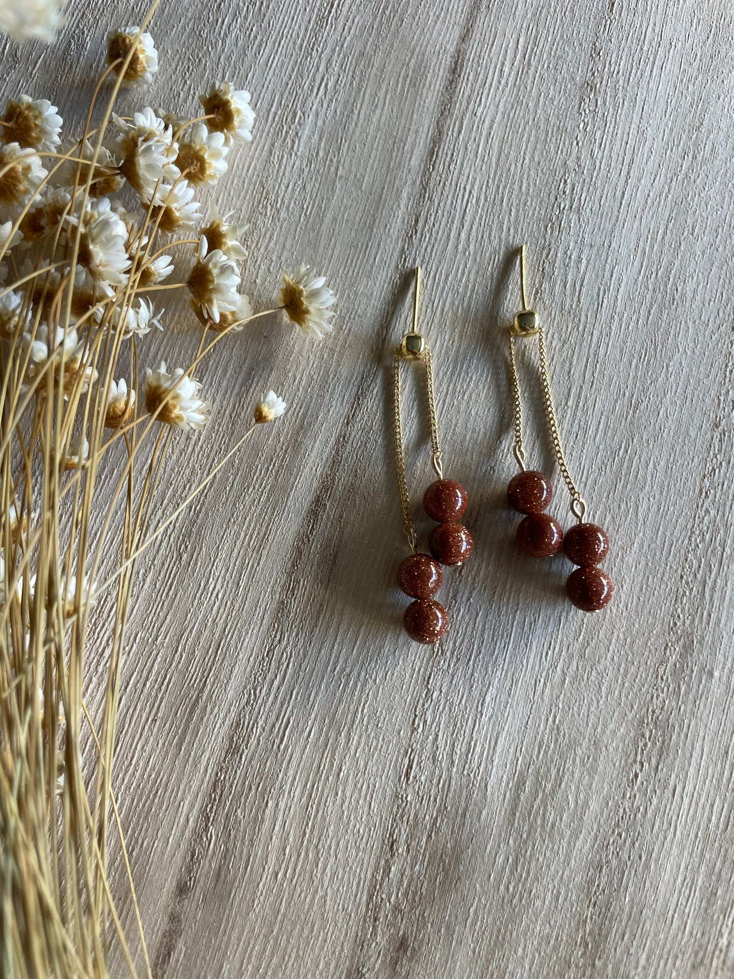 Short High Low Natural Gemstone Adjustable