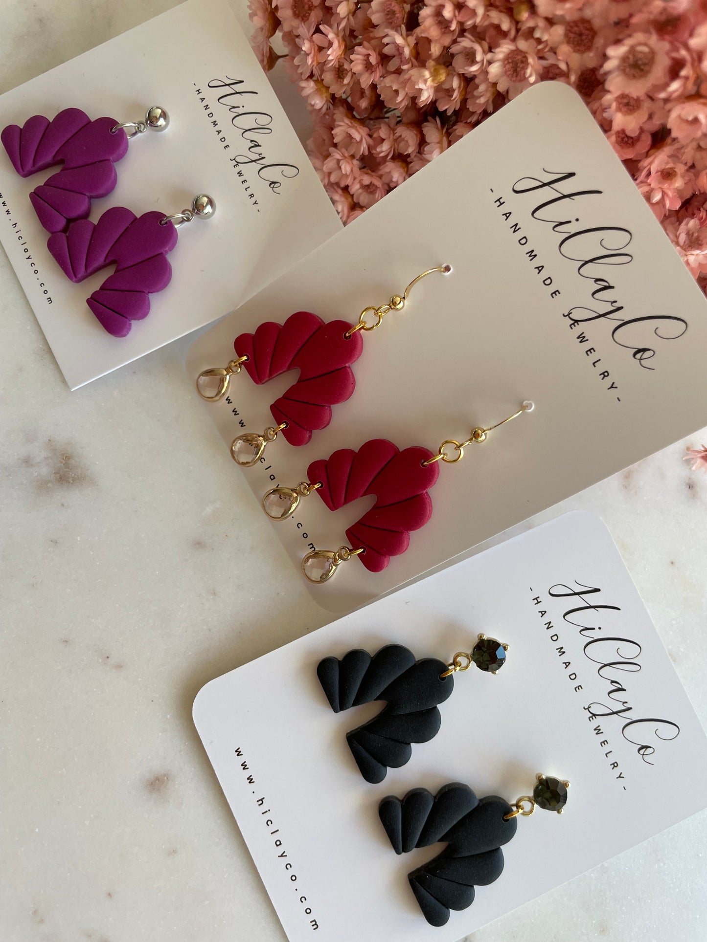 Romántico Dangle / Amethyst