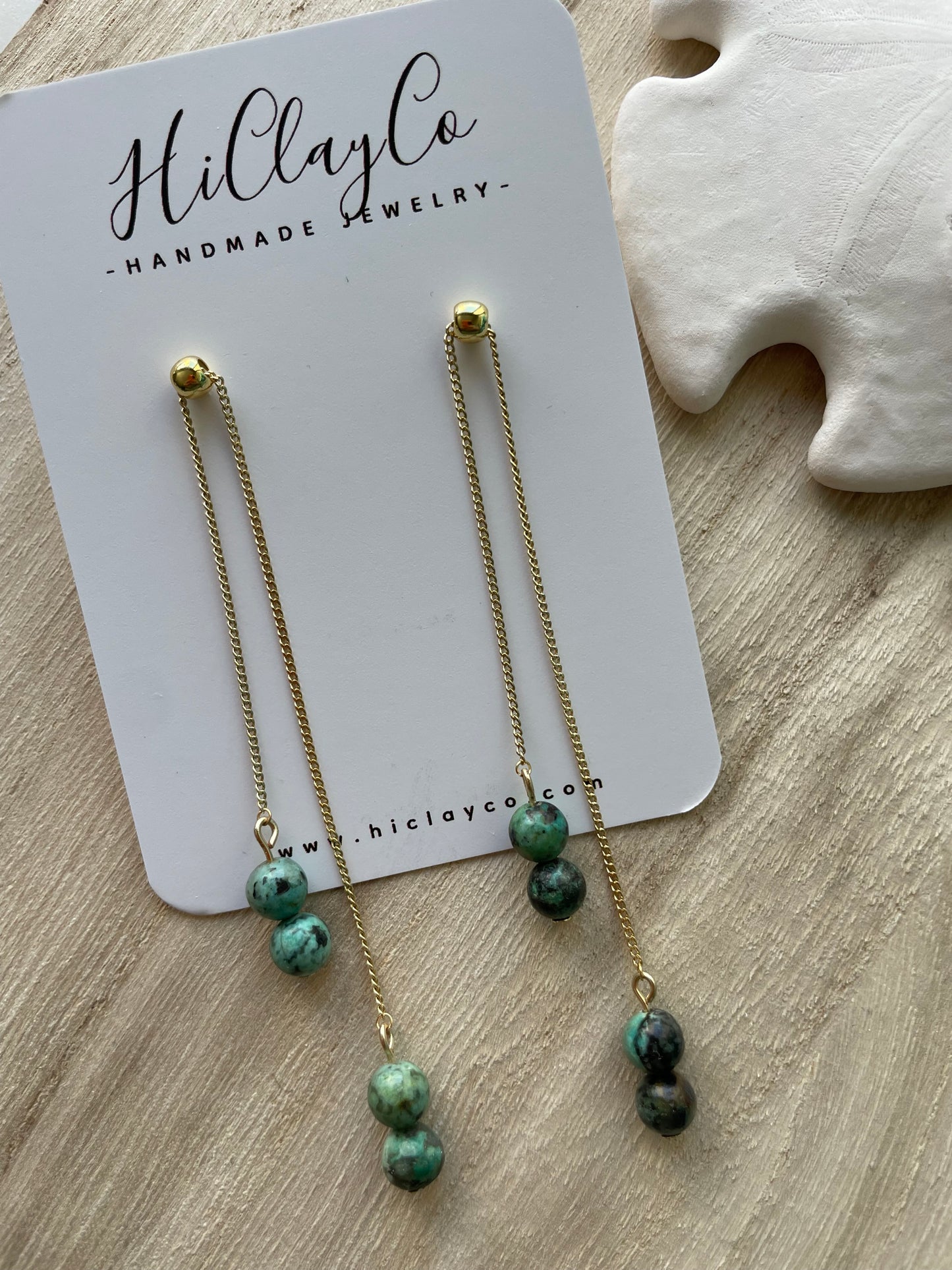 High Low Adjustable Turquoise