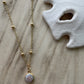 Small Pearl Pendant Necklace
