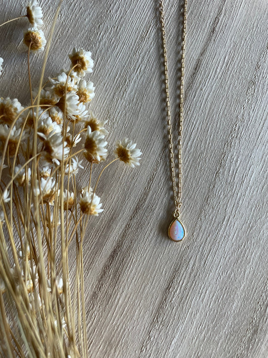 East Hampton Opal Necklace